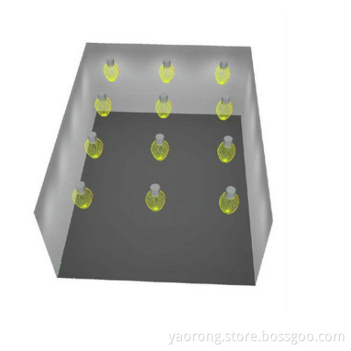 80W COB LED Flood Light Bridgelux +MeanWell Driver for Golf court, Tennis court, Soccer court, Sports stadium, PIR senseor